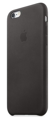 Apple iPhone 6s Plus Leather Case - Svart