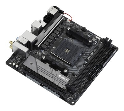 ASRock B550M-ITX/ac, AMD Socket AM4, Mini-ITX, 2xDDR4, PCI Express, 2xM.2 + SATA3 RAID, HDMI/DP, USB-C, GigaLAN, WiFi 5, Bluetooth 4.2#3