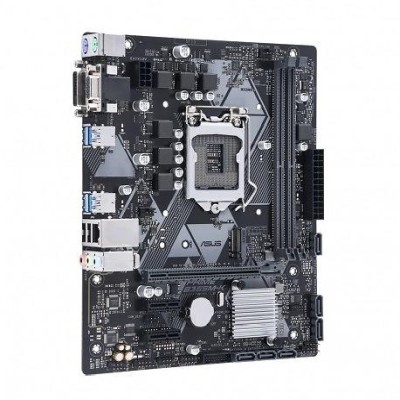 Asus Prime B365M-K, Intel LGA1151, B365, PCI Express, MicroATX, 2xDDR4, M.2 + SATA3, VGA/DVI, USB 3.1, 7.1 audio, GigaLAN