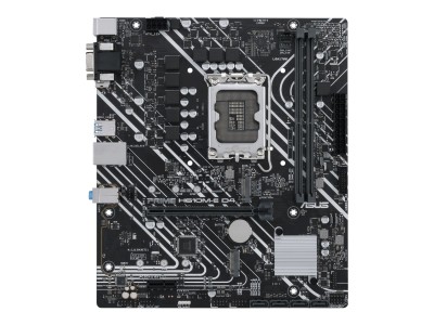 Asus Prime H610M-E D4, Intel LGA1700, PCI Express, MicroATX, 2xDDR4, M.2 + SATA3, VGA/HDMI/DP, USB 3.2, GigaLAN#2