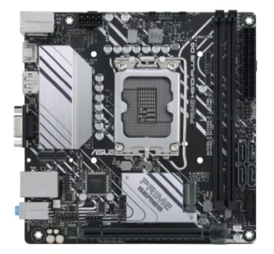 Asus Prime H610I-PLUS D4-CSM, Intel LGA1700, PCI Express, Mini-ITX, 2xDDR4, M.2 + SATA3, VGA/HDMI/DP, USB 3.2, GigaLAN