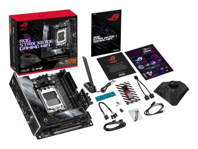 Asus ROG STRIX X670E-I GAMING WiFi, AMD AM5, Mini-ITX, 2xDDR5, PCI Express 5.0, 2xM.2 + SATA3 RAID, HDMI/2xUSB4, USB-C, 2.5Gbe LAN, WiFi 6E, Bluetooth, Aura Sync RGB#8