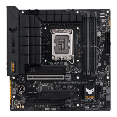 Asus TUF GAMING B760M-PLUS D4, Intel LGA1700, 2xPCI Express, MicroATX, 4xDDR4, 2xM.2 + SATA3 RAID, HDMI/DP, USB-C, 2.5Gbe LAN, Aura Sync RGB#2