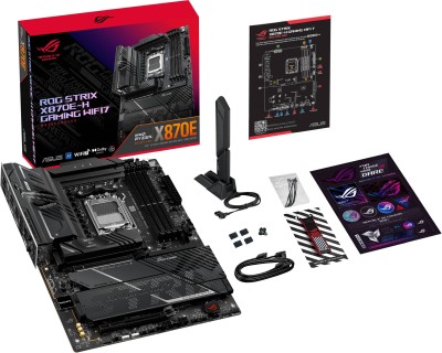 Asus ROG STRIX X870E-H GAMING WIFI7, AMD AM5, ATX, 4xDDR5, 3xPCI Express, 4xM.2 + SATA3 RAID, HDMI/2xUSB4, USB-C, 5Gbe LAN, WiFi 7, Bluetooth 5.4, Aura Sync RGB#6
