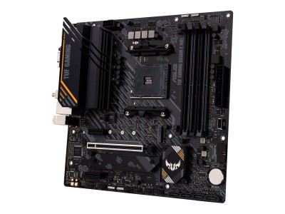 Asus TUF GAMING B550M-E WIFI, AMD Socket AM4, B550, MicroATX, 4xDDR4, PCI Express, 2xM.2 + SATA3 RAID, VGA/HDMI/DP, 7.1-ljud, USB-C, GigaLAN, WiFi 6, Bluetooth, Aura Sync RGB#3