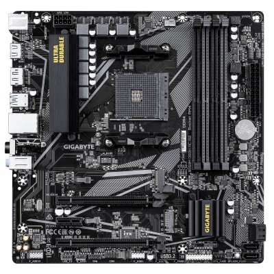 Gigabyte B550M DS3H AC R2, AMD Socket AM4, MicroATX, 4xDDR4, 2xPCI Express, 2xM.2 + SATA3 RAID, HDMI/DP, USB 3.2, GigaLAN, WiFi 5, Bluetooth 5.0, RGB Fusion#2