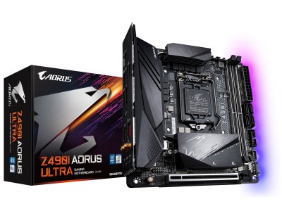 Gigabyte Z490I AORUS ULTRA, Intel LGA1200, Z490, PCI Express, Mini-ITX#1