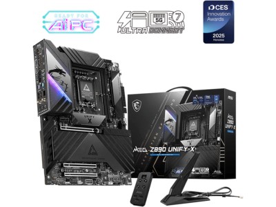 MSI MEG Z890 UNIFY-X, Intel LGA1851, ATX, 2xDDR5, 3xPCI Express, 6xM.2 + SATA3 RAID, 2xTB4/USB-C, Killer 5Gbe LAN, WiFi 7, Bluetooth 5.4, Mystic Light RGB#1