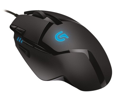 Logitech G402 Hyperion Fury, FPS, 8 knappar, 4000 dpi
