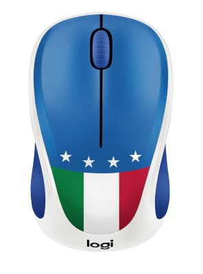 Logitech M238, 1000 dpi, USB - Fan Collection ITALIEN