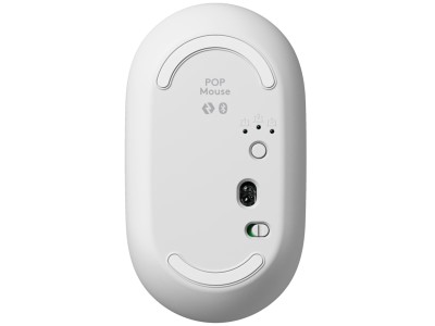 Logitech POP Icon, Silent Touch, Bluetooth/Bolt, 4000 dpi - Off-White#3