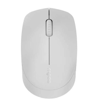 RAPOO M100 Silent Multi-Mode Optisk, RF/Bluetooth - Ljusgrå#1