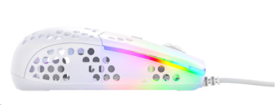 Xtrfy MZ1 Zy's Rail, RGB - Vit/Transparent#3