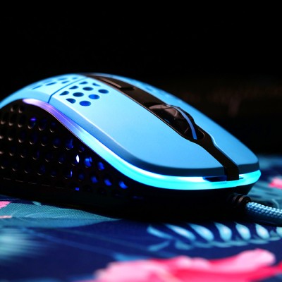 Xtrfy M4 RGB, Ultra-Light Gaming Mouse - Miami Blue#3