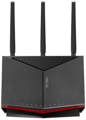 Trådlös router Asus RT-BE86, Dual Band WiFi 7 BE6800, AiMesh, 1x10GbE WAN, 4x2.5GbE LAN, USB 3.2#1