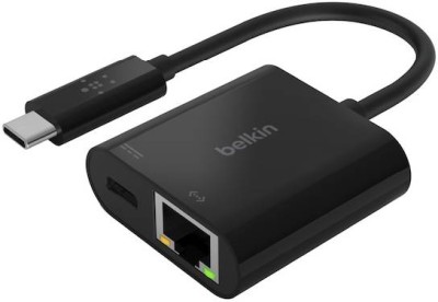 Nätverksadapter Belkin USB-C to Ethernet + Charge Adapter, Gigabit, 60W PD#1