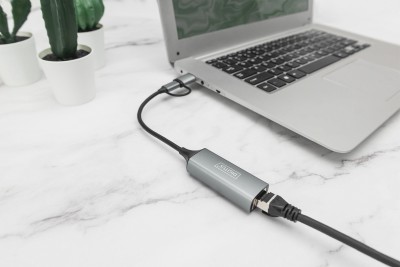 Digitus USB-C / USB-A till 2.5Gbe LAN Ethernet Adapter#2