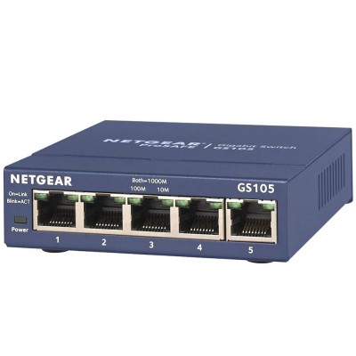 Netgear Prosafe GS105GE, 5-port, Gigabit