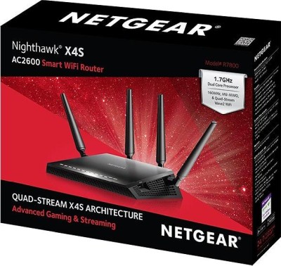 Trådlös router Netgear Nighthawk X4S R7800 Dual-Band Wireless AC2600 med 4-port Gigabit-switch#3