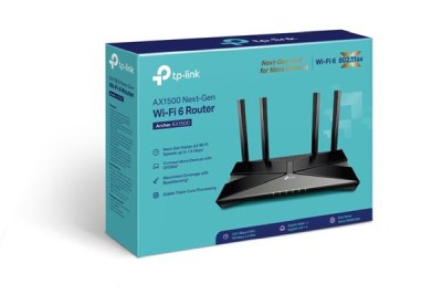 Trådlös router TP-Link Archer AX1500, WiFi 6, 4-port Gigabit-switch#3