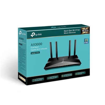 Trådlös router TP-Link Archer AX50 Wireless AX3000 WiFi 6, 4-port Gigabit-switch#3