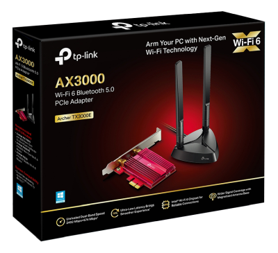 Nätverkskort TP-Link Archer TX3000E Wireless AX3000, WiFi 6 + Bluetooth 5.0, PCI-E#2