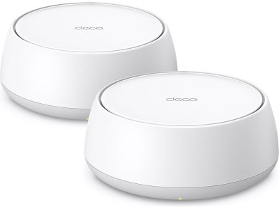 TP-Link Deco BE25 Whole Home Mesh WiFi 7 System, Dual-Band BE3600, 2x2.5GbE LAN, 2-pack
