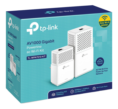 TP-Link TL-WPA7510 KIT PowerLine AV1000 Wireless AC, LAN + WiFi 5#2