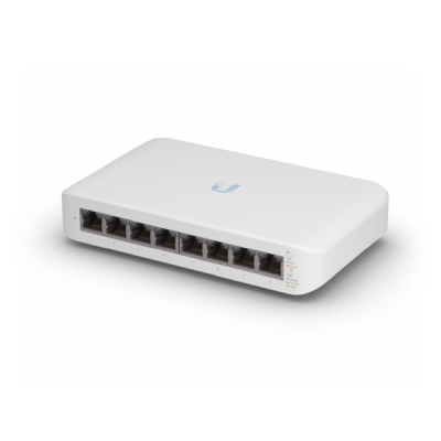 Ubiquiti Networks UniFi USW-Lite-8, 8-port Gigabit med 4xPoE+, 52W