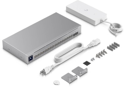 Ubiquiti UniFi USW Pro Max 16 PoE, 12xGbE PoE+, 4x2.5GbE PoE++, 2x10GbE SFP+, 180W, Etherlighting, fläktlös, bredd 330 mm#4