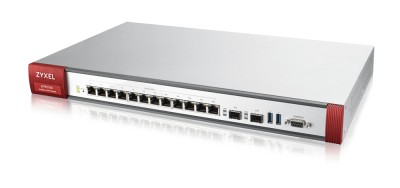 ZyXEL Firewall ATP700, 12xGigabit user-definable, 2xSFP Gigabit, inkl. 1 år Security GOLD Pack#2