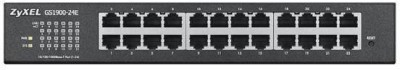 ZyXEL GS1900-24E, 24-port Gigabit, Smart Managed Switch, rackmonterbar, fläktlös#3