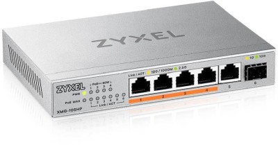 ZyXEL XMG-105HP, 5-port 2.5Gbe PoE++ 70W + 1x10GbE SFP+