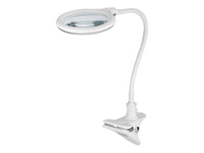 Förstoringslampa Goobay till skrivbord, LED 6W, vit 6200K