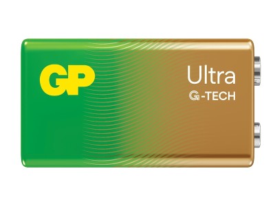 Batteri GP Ultra 9V alkaliskt, 6LF22, 1-pack