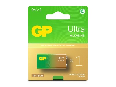 Batteri GP Ultra 9V alkaliskt, 6LF22, 1-pack#2