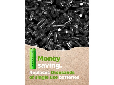 Laddningsbart batteri GP ReCyko 2100 mAh AA/R06, 4-pack#8