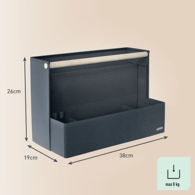 Leitz Bärbar Förvaringslåda i Tyg#7