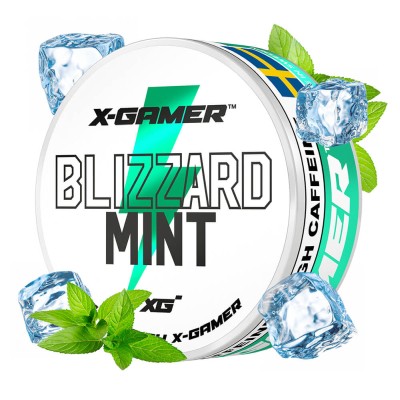 X-GAMER Pouch Energy Blizzard Mint#2