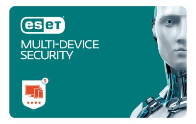 Eset Multi-Device Security Pack, för 5 enheter, 3 år förnyelse, E-licens