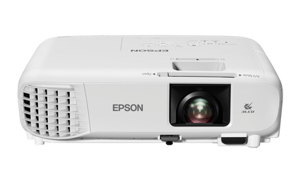 Epson EB-E24, 3600 ANSI lumen, 1024x768 XGA, 28~37dB, HDMI, inbyggd högtalare