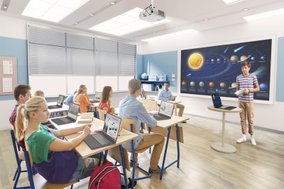 Epson EB-W55, 4000 ANSI lumen, 1280x800, 28~37dB, 2xHDMI, inbyggd högtalare#8