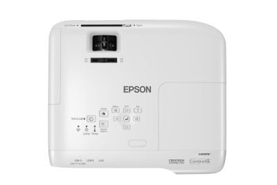 Epson EB-994F, 4100 ANSI lumen, 1920x1080 Full HD, 28~37 dB, HDMI, LAN, WiFi, Airplay 2/Miracast, högtalare#4