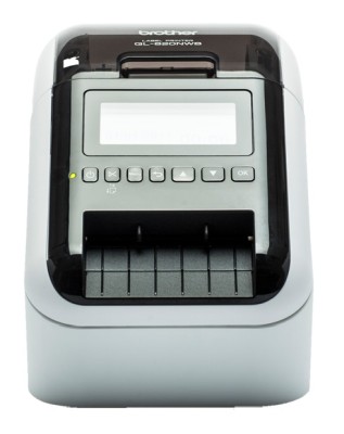 Brother QL-820NWBC, 300x600 dpi, svart/röd text, direkttermo, 62mm rulle, AirPrint, USB/LAN/WiFi#3