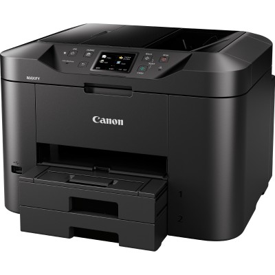 Canon MAXIFY MB2750, skrivare + scanner + kopiator + fax, 24/15,5 ppm ISO, 1200x1200 dpi scanner, duplex, USB/LAN/WiFi, Airprint