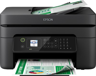 Epson WorkForce WF-2830DWF, skrivare + scanner + kopiator + fax, 10/5 ppm ISO, 1200x2400 dpi scanner, duplex, display, AirPrint, USB/WiFi