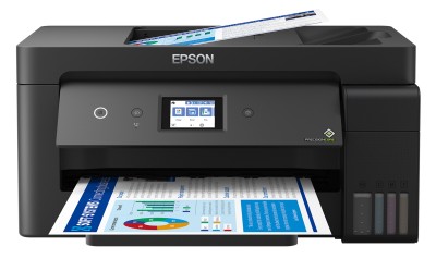Epson EcoTank ET-15000, A3 skrivare + A4 scanner + kopiator + fax, 17/9 ppm, 1200x2400 dpi scanner, display, AirPrint, USB/LAN/WiFi