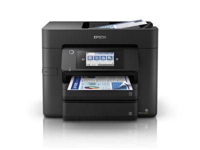 Epson WorkForce Pro WF-4830DTWF, skrivare + scanner + kopiator + fax, 25/12 ppm ISO, 1200x1200 dpi scanner, duplex, display, AirPrint, USB/LAN/WiFi/NFC