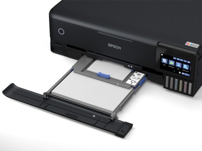 Epson EcoTank L8180, A3 skrivare + scanner + kopiator, 16/12 ppm ISO, 6-färger, 1200x4800 dpi scanner, display, duplex, AirPrint, USB/LAN/WiFi#6