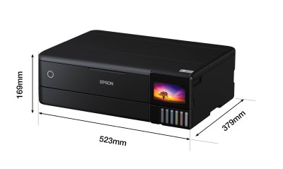 Epson EcoTank L8180, A3 skrivare + scanner + kopiator, 16/12 ppm ISO, 6-färger, 1200x4800 dpi scanner, display, duplex, AirPrint, USB/LAN/WiFi#9